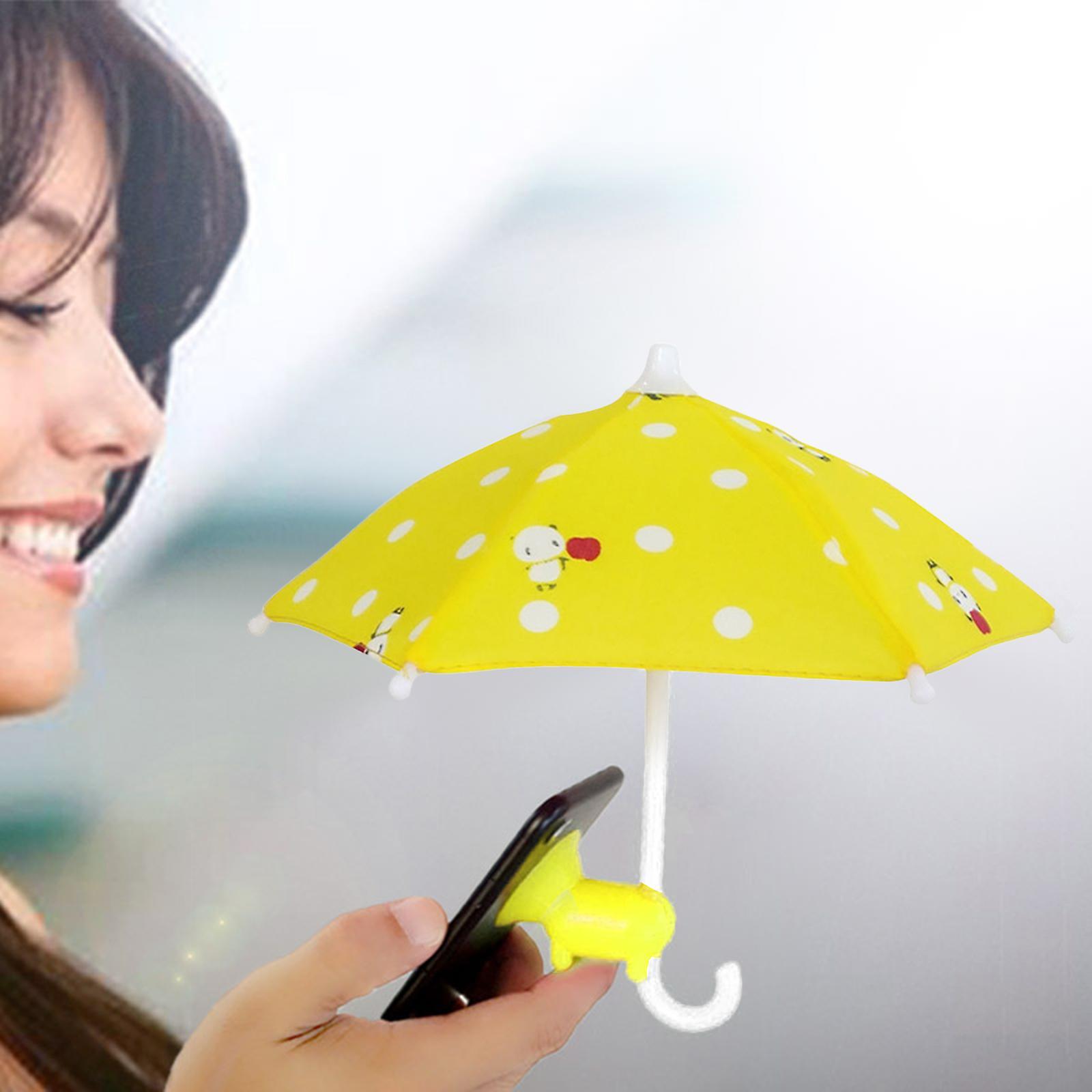 Điện thoại Umbrella Sumping Cup Điện thoại đứng tấm che mặt trời, che nắng mặt trời, tấm chắn nắng đồ chơi vui nhộn