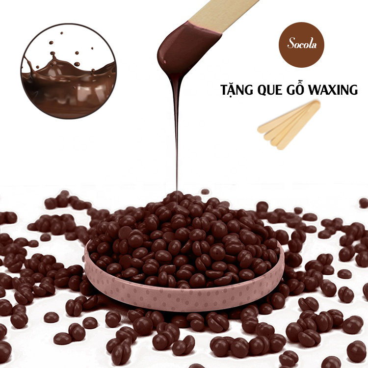 SÁP WAX TẨY LÔNG NÓNG CAO CẤP Lành Tính - Giúp Da Láng Mịn, An Toàn, Không Đau - 100g - Phù hợp mọi loại da, Hiệu quả wax tẩy lông nách, wax tẩy lông vùng kín, bikini, wax lông tại nhà, tẩy da chết