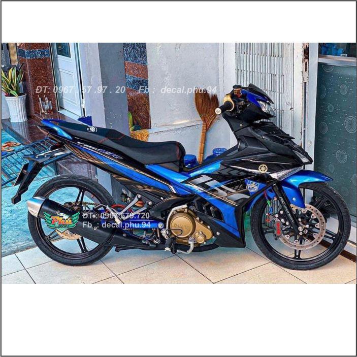 Tem Exciter 150 Y15ZR Xanh đen rời