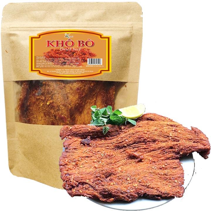 500G KHÔ BÒ MIẾNG VÀ 500G KHÔ GÀ SK FOOD