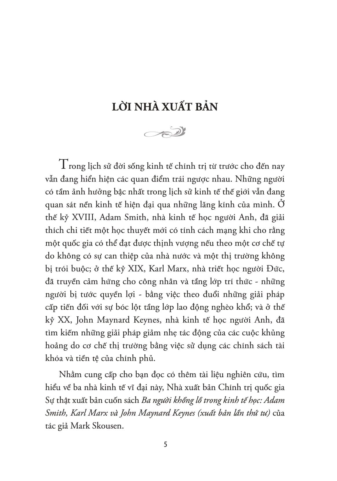 Sách - Ba Người Khổng Lồ Trong Kinh Tế Học