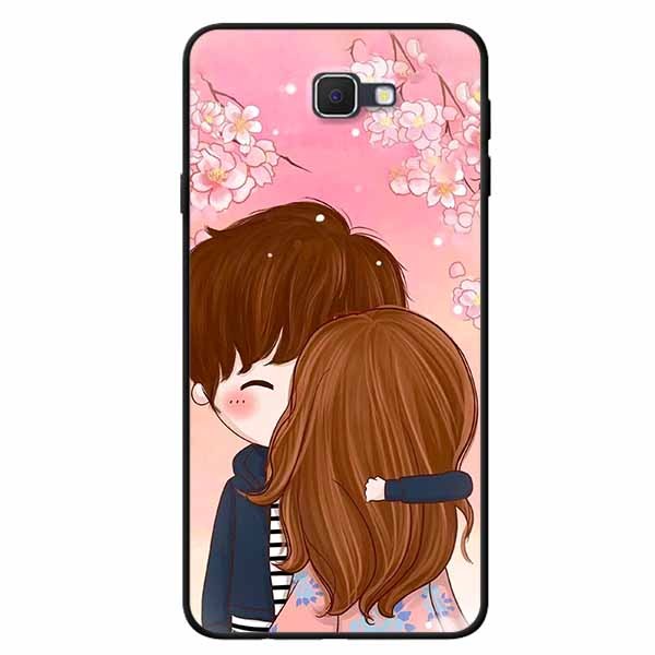 Ốp lưng dành cho Samsung J7 Prime mẫu Cặp Đôi Hôn Nhau