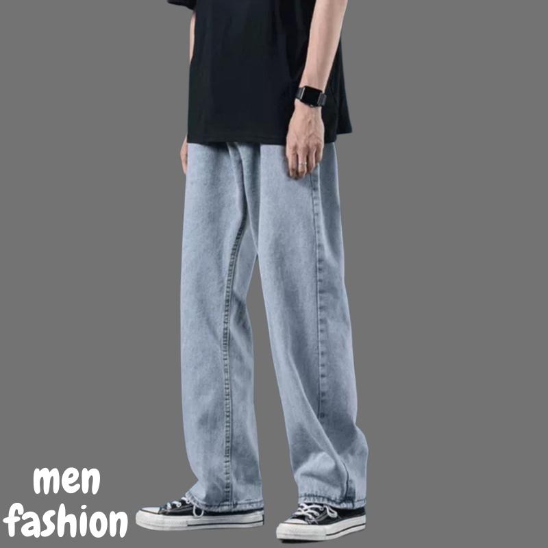 &quot;RẺ VÔ ĐỊCH&quot; Quần Jeans Nam, Quần Jeans Baggy xanh sáng nhạt ống xuông rộng style hàn quốc 2022- XX MENS FASHION