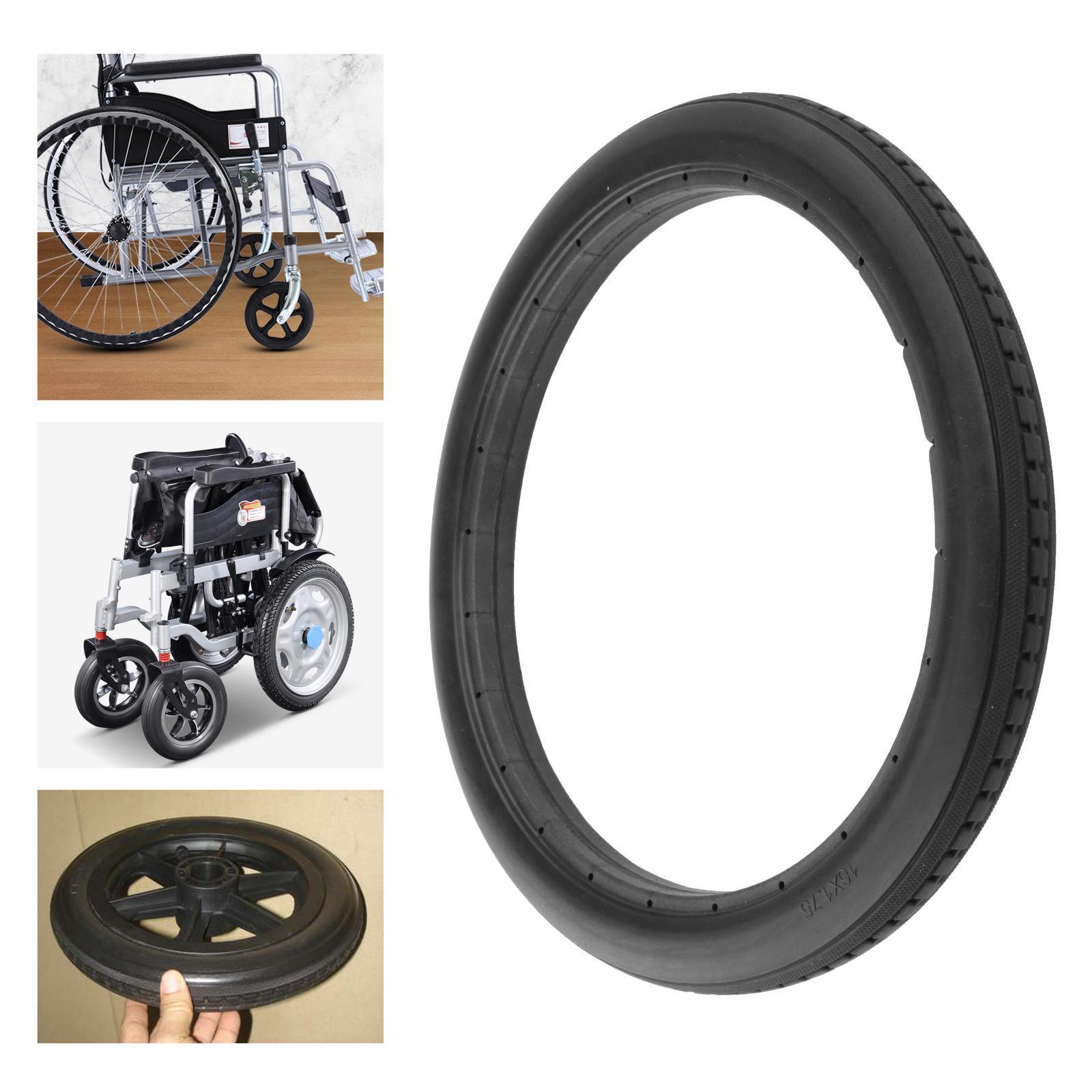 Universal Solid Elderly Adults Wheelchair Street Tire 16 inch
