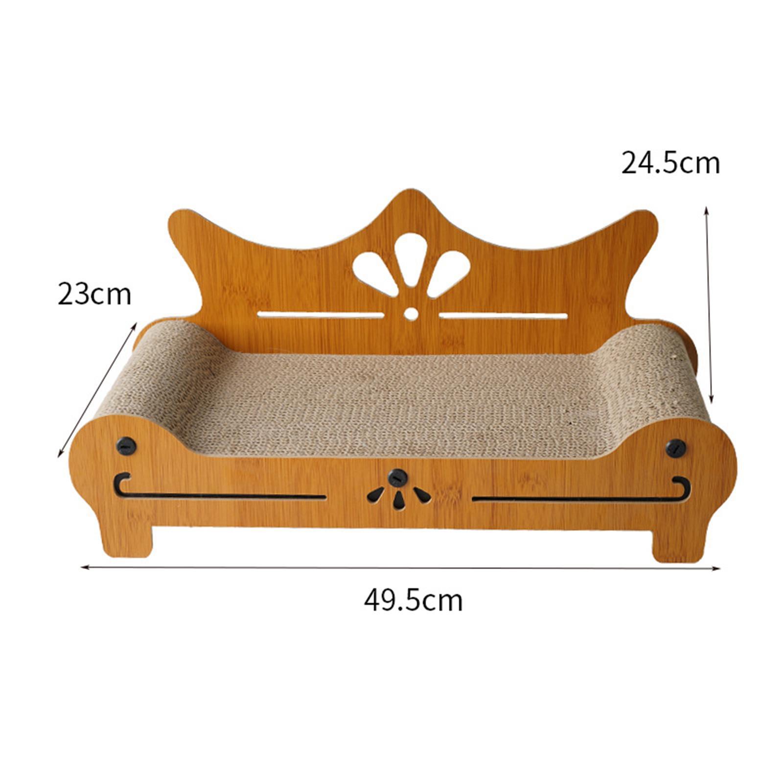 Cat Scratch Sofa Cat Scratcher Pad Corrugated Cardboard Mat for kitty