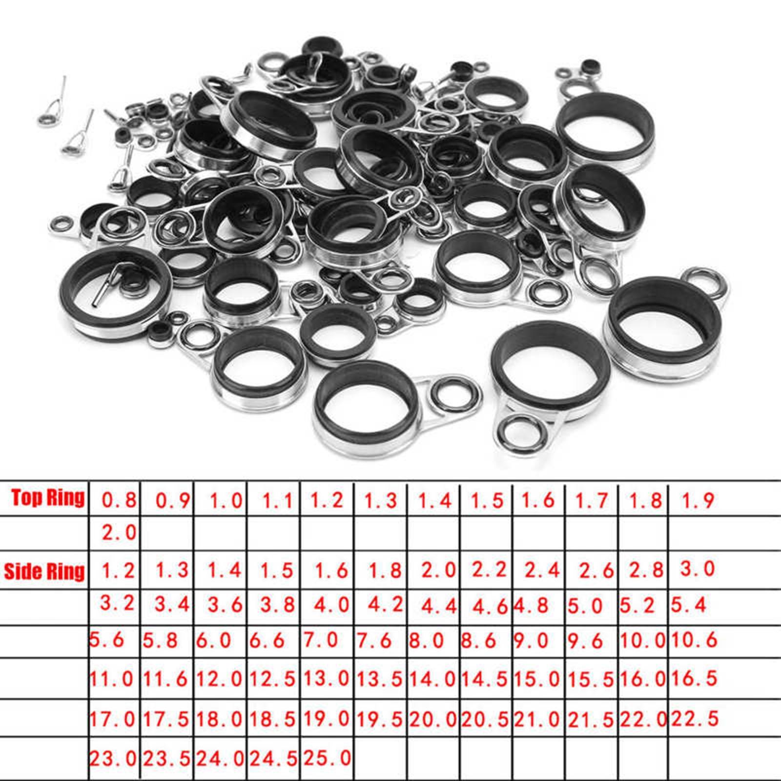 Outdoor Fishing Rod Guides Tips Fishing Line Rod Guide Eyes