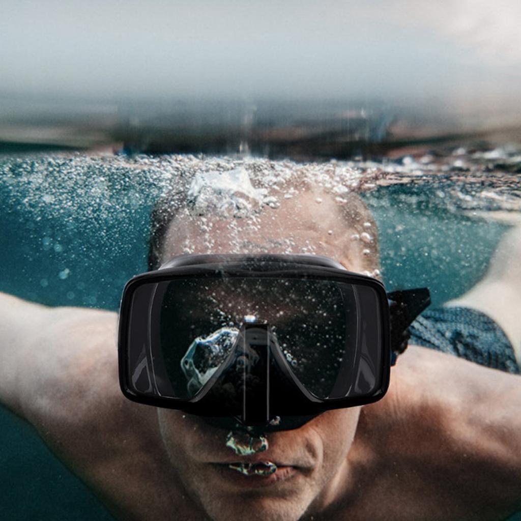 2X Anti-Fog Diving Goggles Scuba Mask Swimming Glasses Equipment Accessories