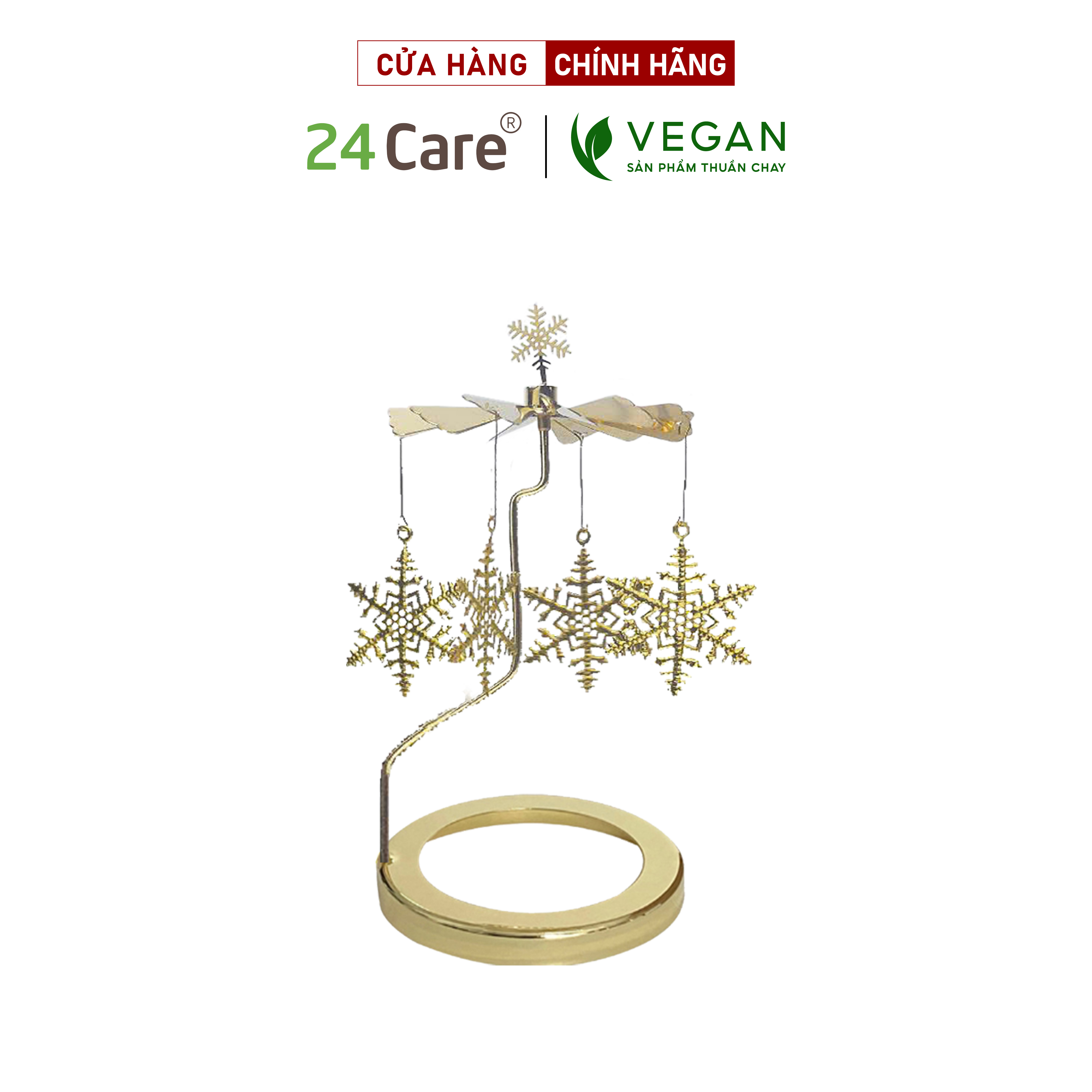 Đế Xoay Nến Thơm Bằng Sắt Không Gỉ - Đa Dạng Mẫu Mã - Quay Tự Động Lan Tỏa Hương Thơm Và Ánh Sáng