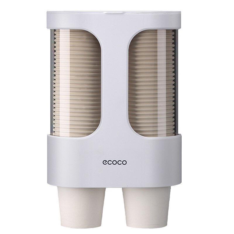 Giá đỡ cốc giấy tự động dùng 1 lần Hộp đựng lấy cốc giấy tự động Ecoco 1907