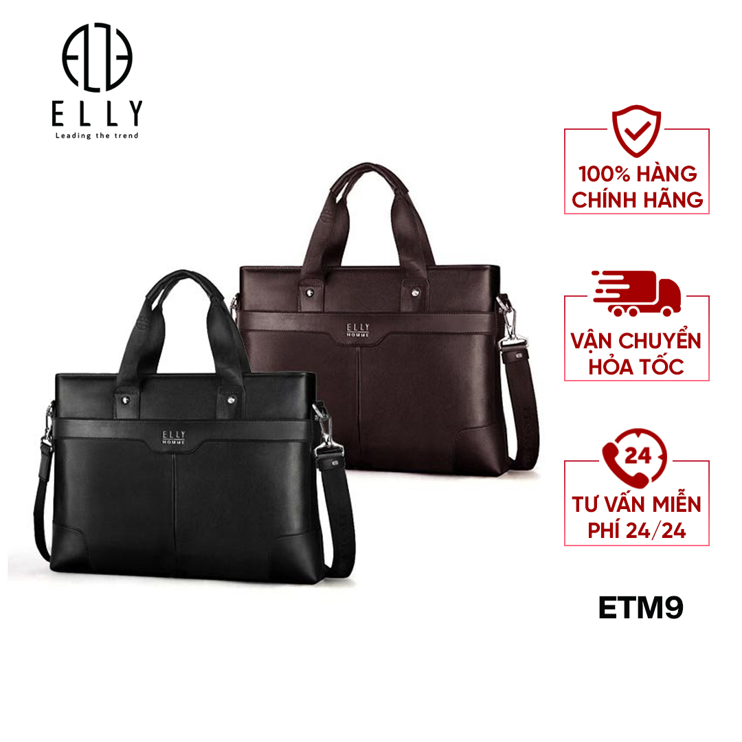 Túi xách nam da thật ELLY HOMME – ETM9