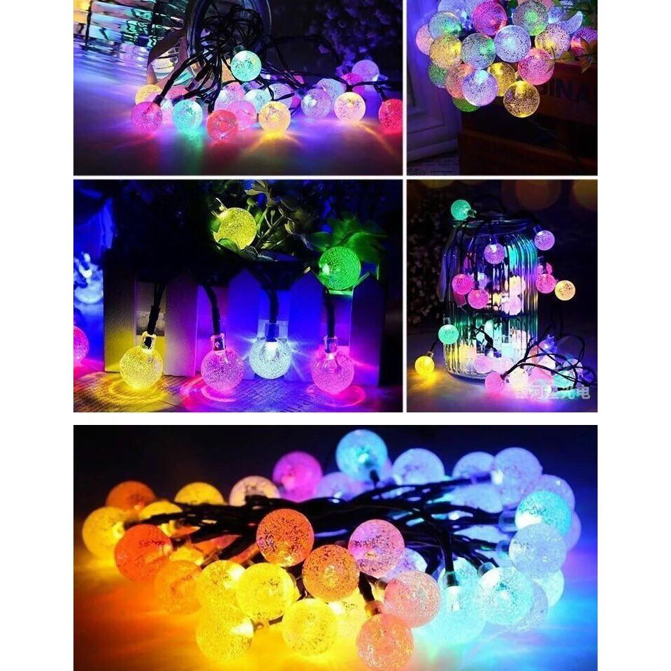 ĐÈN LED CHERRY BI BỘT TRONG SUỐT ÁNH ĐỦ MÀU