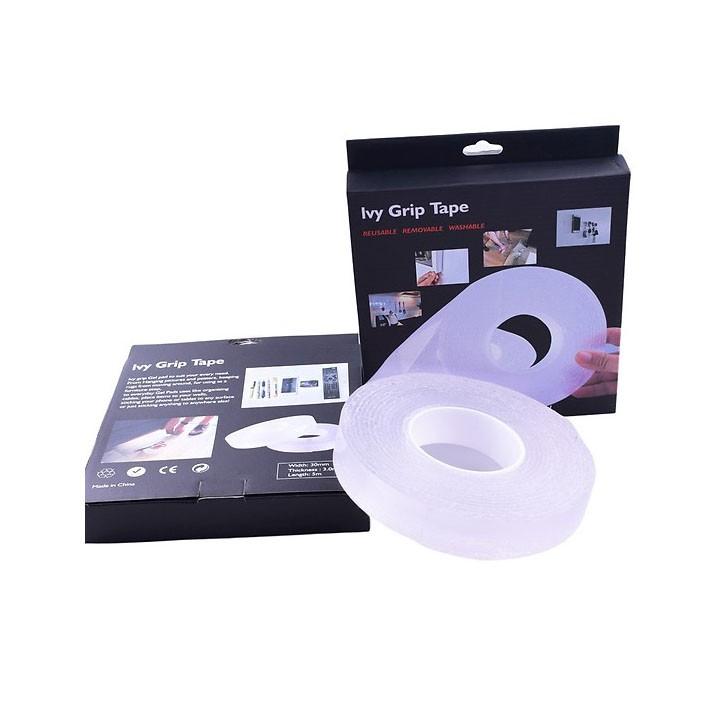 Băng Dính Ma Thuật Châu Âu Cuộn 3M Trong Suốt Siêu Dính Trên Mọi Vật Liệu
