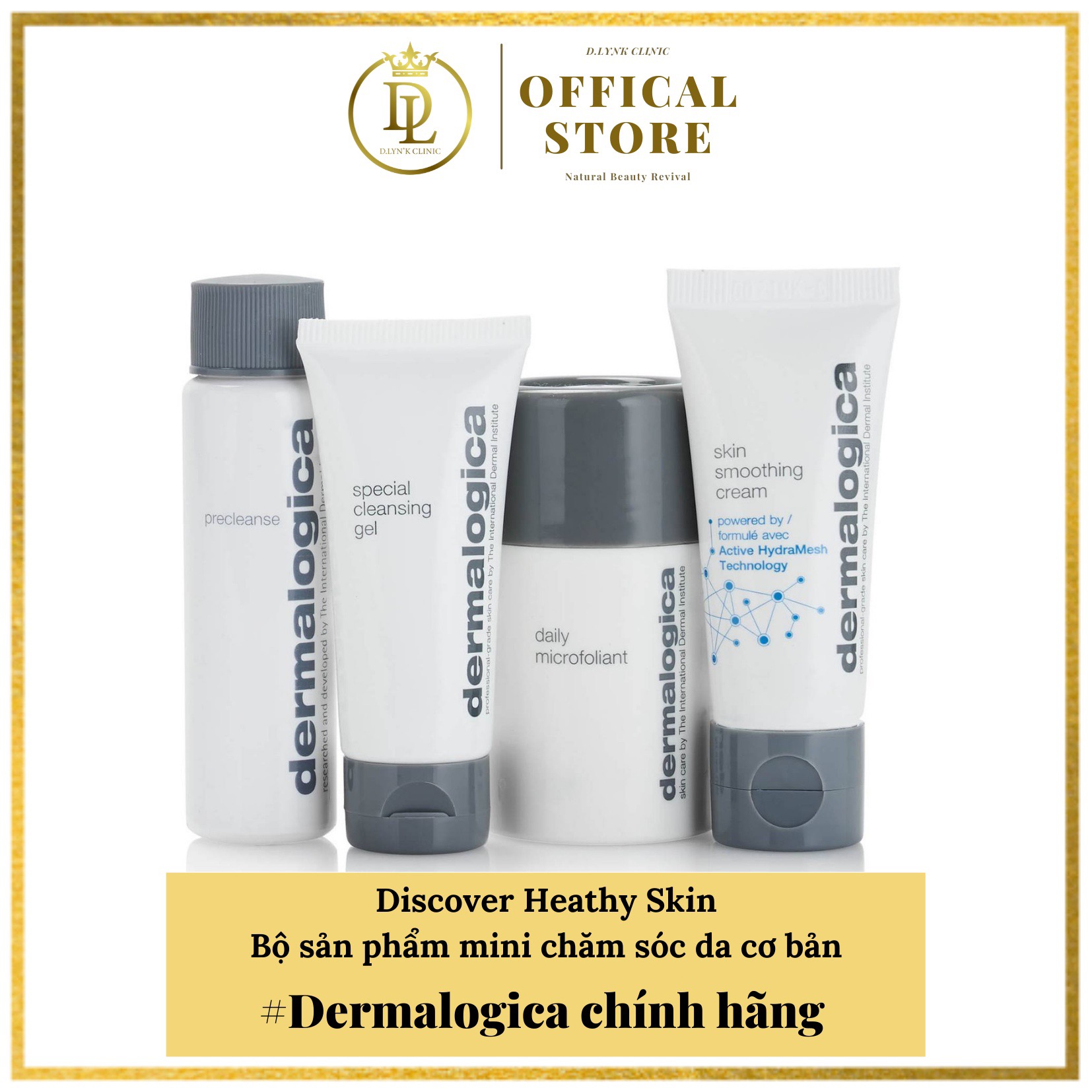 Bộ 4 sản phẩm bảo vệ sức khoẻ làn da dành cho mọi loại da