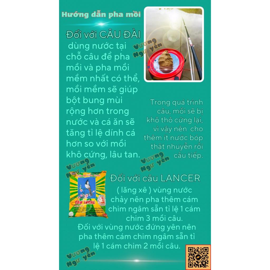 Bột thơm hương hoa siêu nhạy chuyên CHÉP, mồi câu cá / cần câu / cước / thẻo / trục / phao / chì / gi