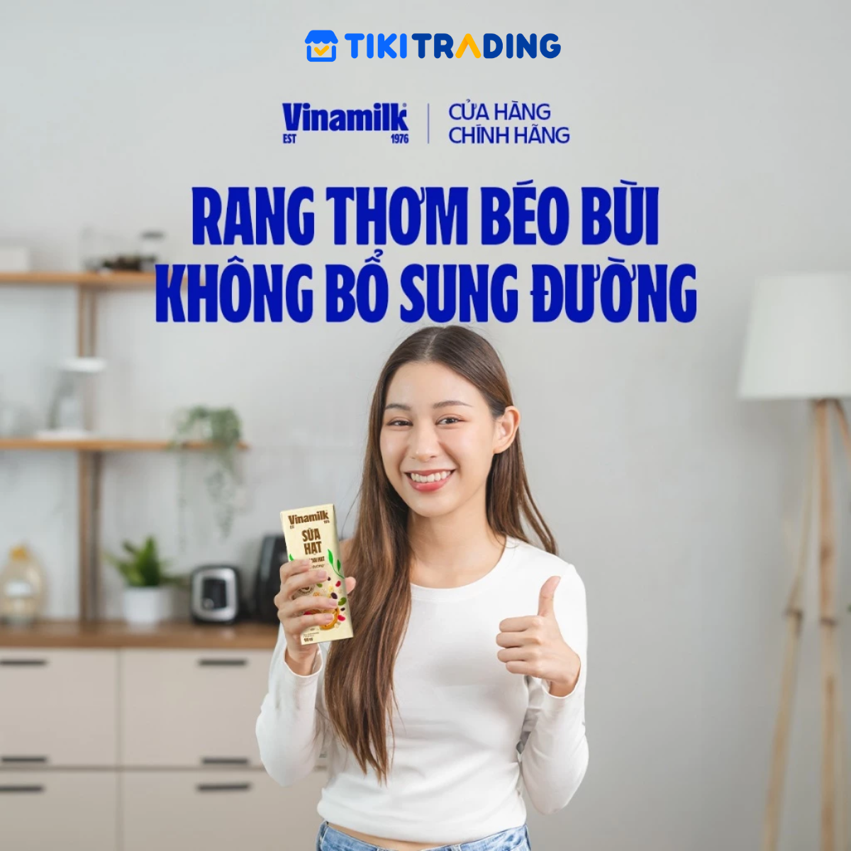 Thùng 24 hộp sữa 9 loại hạt không đường Vinamilk Super Nut 180ml