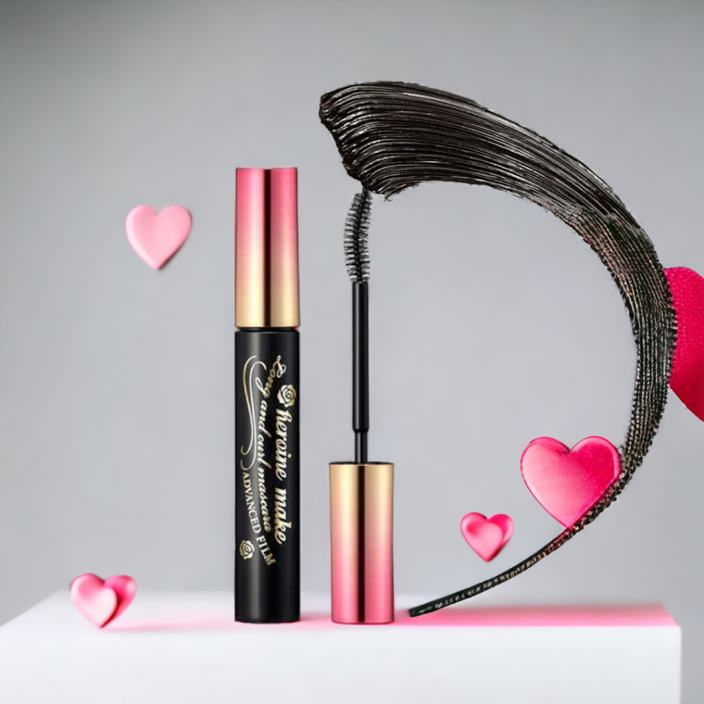 Mascara Dạng Màng Film Nâng Cao Siêu Chống Trôi Giúp Nâng Cong Và Vuốt Dài Mi Màu Đen Tuyền Kissme Heroine Make Long & Curl Mascara Advanced Film #01 6 mL