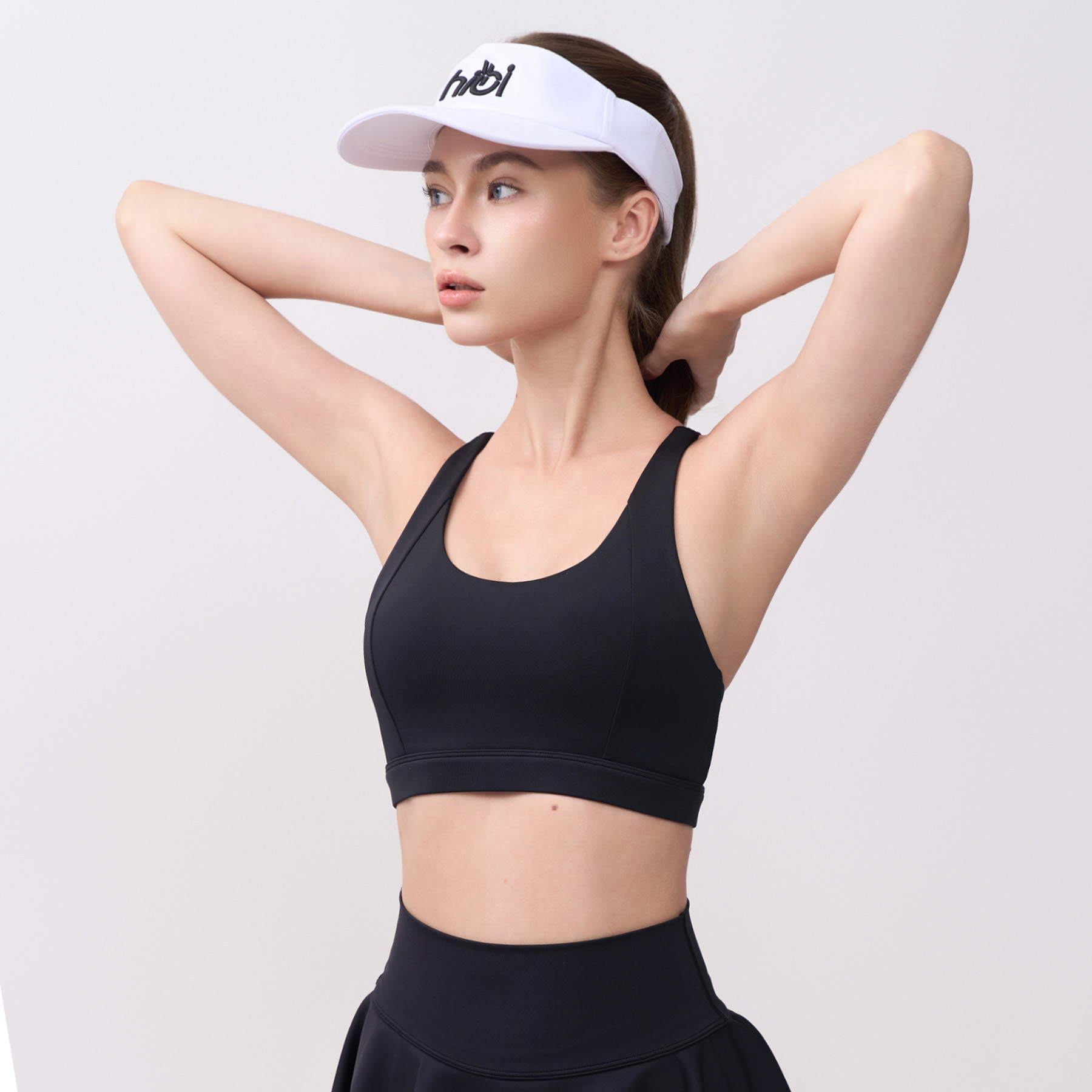  Áo Bra Tập Yoga Gym Hibi Sports BA519 Kiểu 4 Dây Đánh Đôi, Kèm Mút Ngực, Chất Vải Cao Cấp 