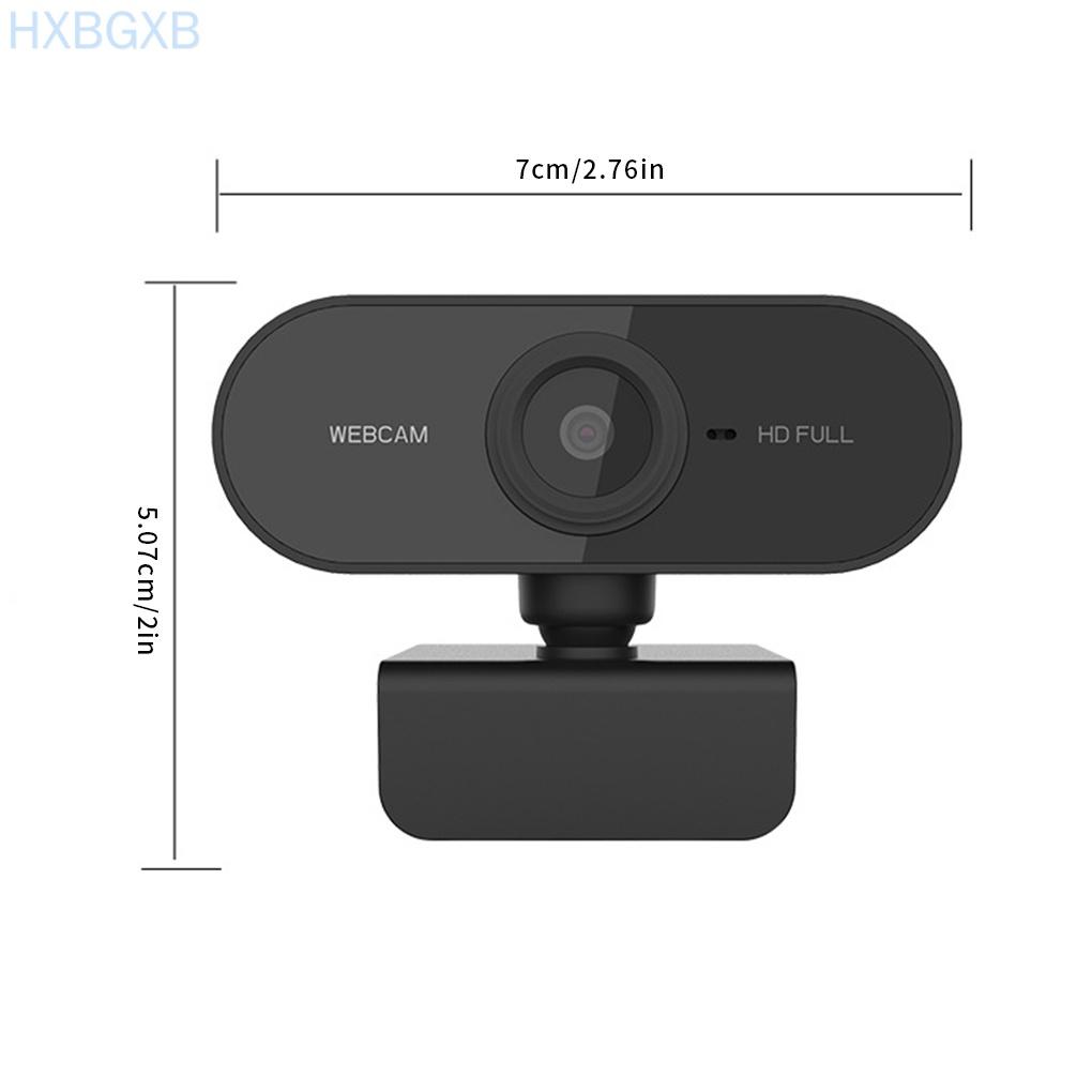 Webcam 1080p tích hợp micro hxbg tự động lấy nét cho máy tính