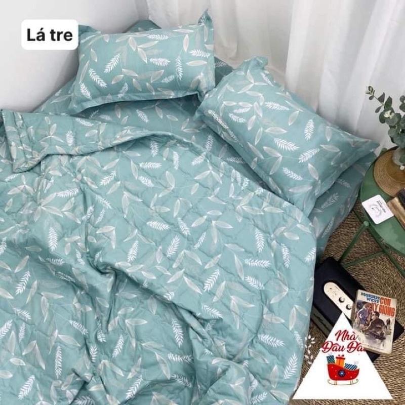 Bộ Chăn Hè 5 Món Trần Bông Cotton Poly cao cấp hàng loại 1