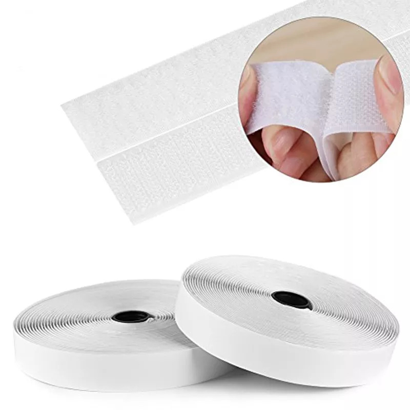 Miếng dán xé, băng dán xé velcro tape có lớp băng keo 2 mặt bản 5cm