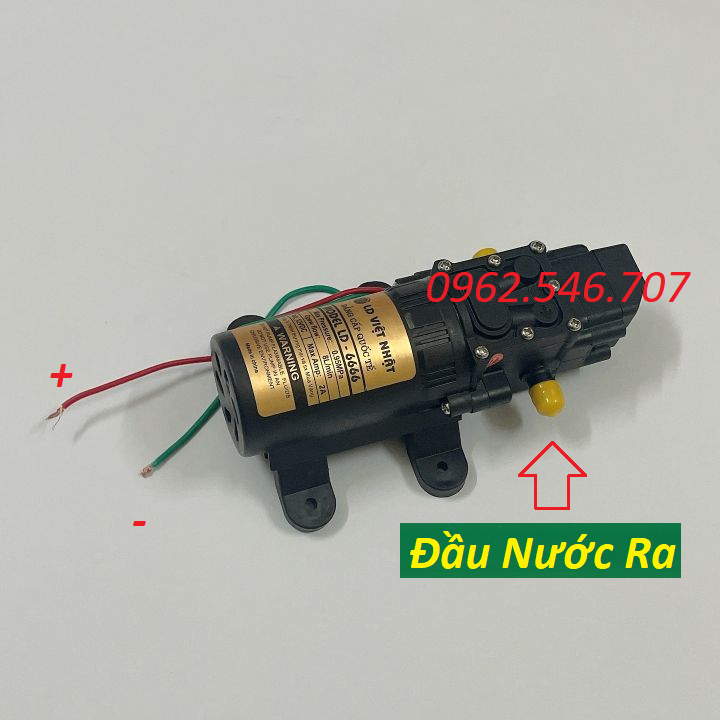 MÁY BƠM MINI 12V - MÁY BƠM VIỆT NHẬT 12V 60W CÔNG SUẤT 8L/PHÚT