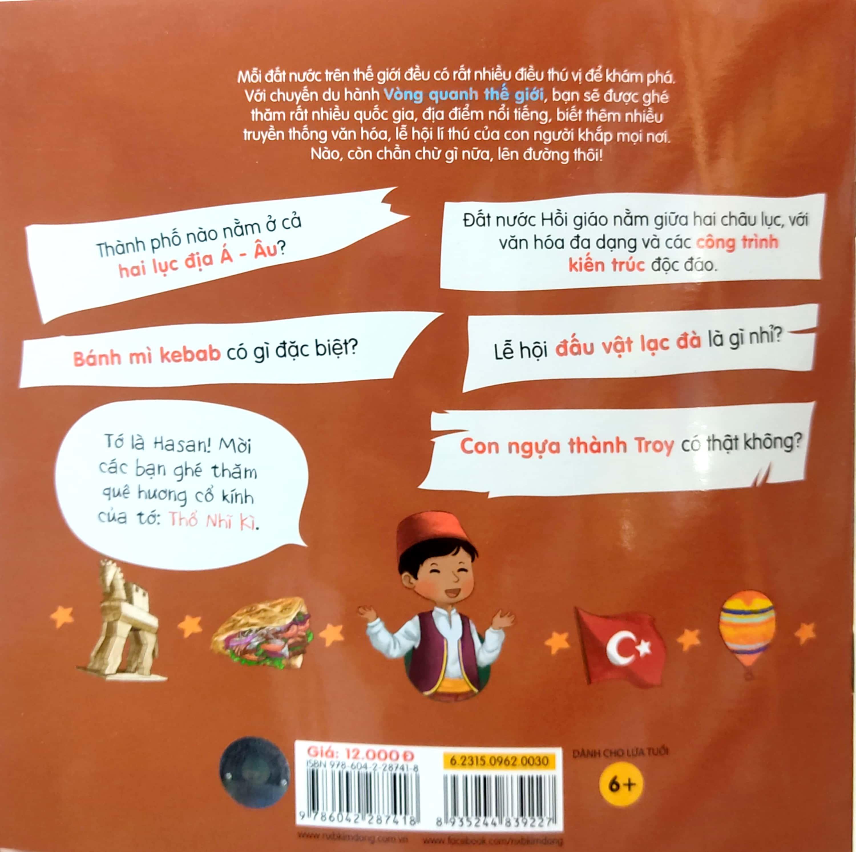 Sách Vòng Quanh Thế Giới - Thổ Nhĩ Kỳ