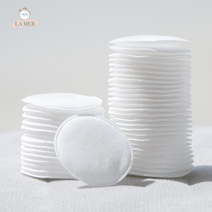 Bông tẩy trang cotton tự nhiên La Mer