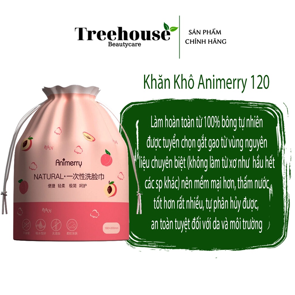 [FRESHIP 50K] Khăn lau mặt dùng 1 lần lau khô lau ướt-khăn giấy cotton dùng 1 lần- Khăn đa năng -khăn tẩy trang