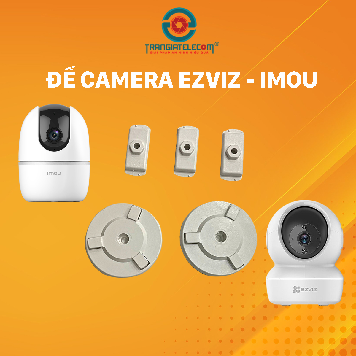 Chân đế liền camera trong nhà Ezviz, IMOU