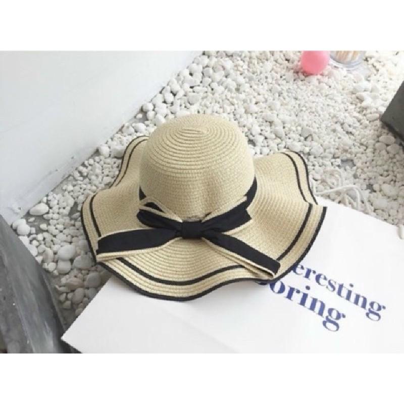 MŨ ĐI BIỂN RỘNG VÀNH ĐÍNH NƠ