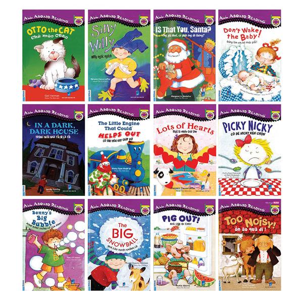 Box Set All Aboard Reading - Truyện Tiềm Thức Tiếng Anh