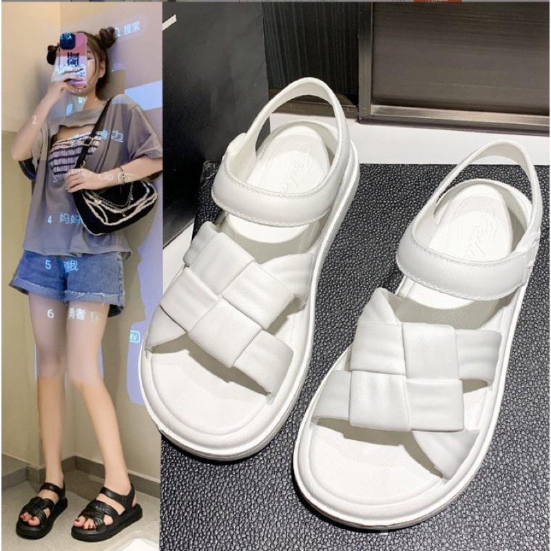Dép nữ ,dép Sandal Nữ Quai Ngang Đan Chéo Siêu Nhẹ, dép nữ