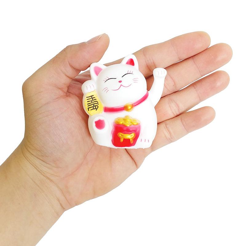 Mô Hình Mèo Thần Tài Mini Trang Trí Tết