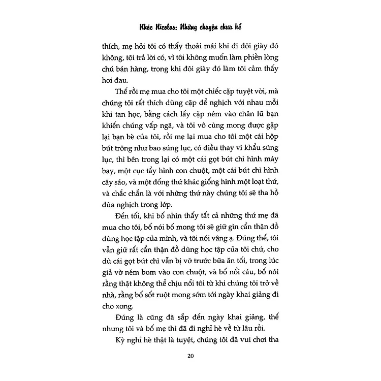 Sách Nhóc Nicolas: Những Chuyện Chưa Kể - Tập 1 (Tái Bản 2020)