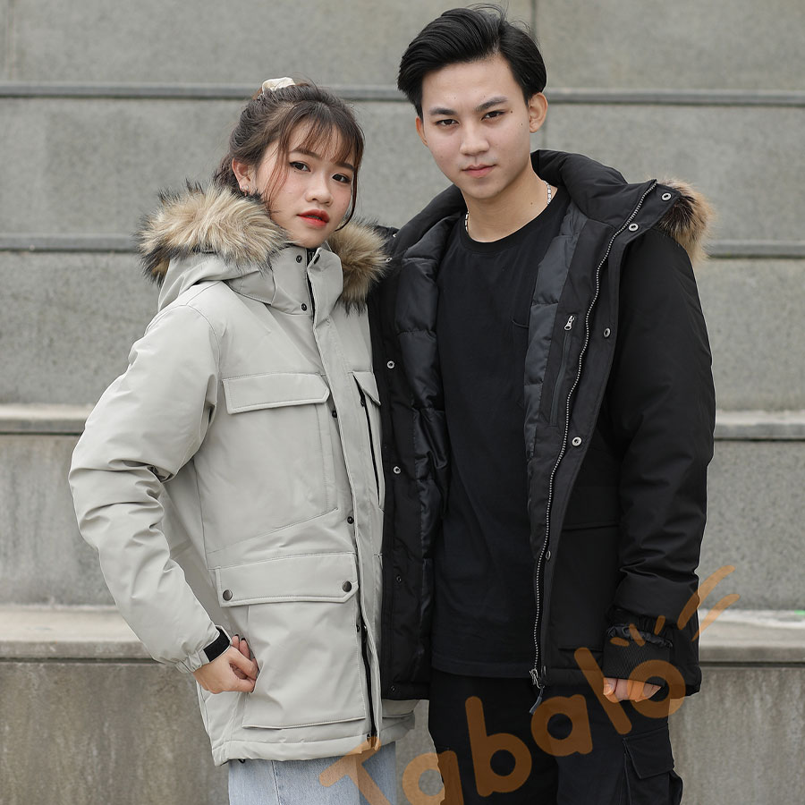 Áo Khoác Parka Tabalo Dáng Dài Hàn Quốc - Siêu Nhẹ, Siêu Ấm, Siêu Rẻ