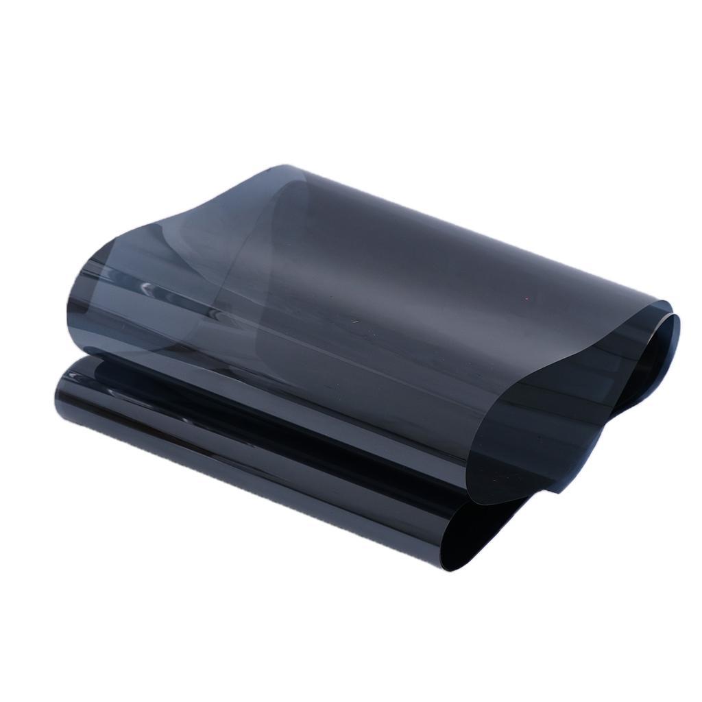 2 Pcs Heat Control Adhesive PET Building Window Film Blocking Film 200x30cm