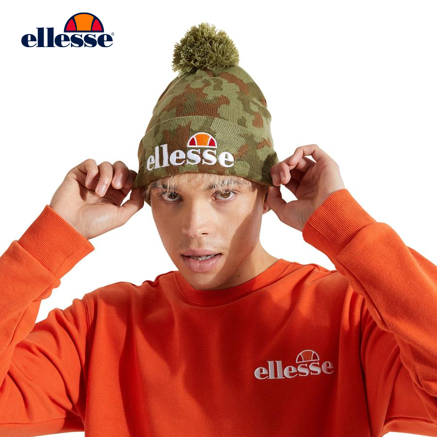 Nón thể thao unisex Ellesse Velly Camo Pom Pom Beanie - 620894