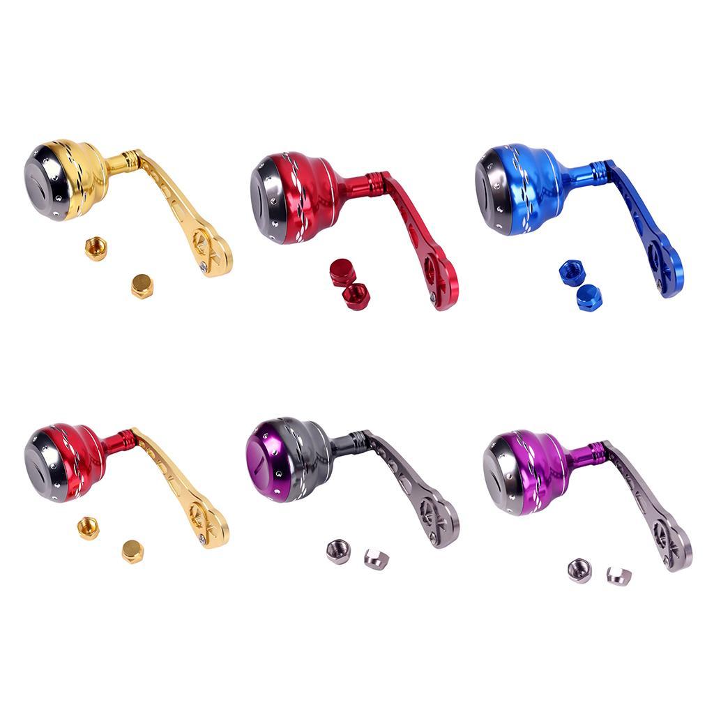 CNC Aluminum Alloy Single Fishing Reel Handle Knob Reel Replacement Handle Grip