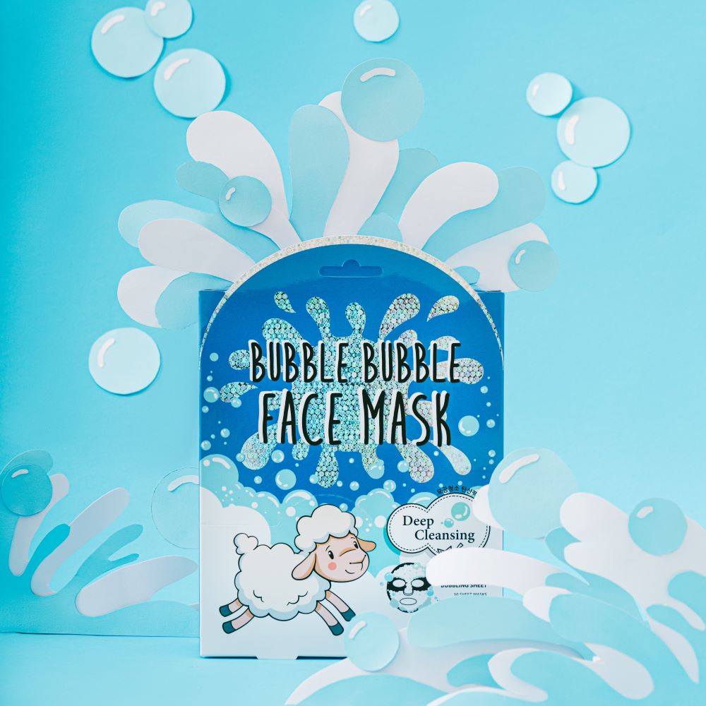 HỘP 10 MIẾNG MẶT NẠ SỦI BỌT THẢI ĐỘC THAN HOẠT TÍNH LOOKATME BUBBLE BUBBLE FACE MASK 25ML