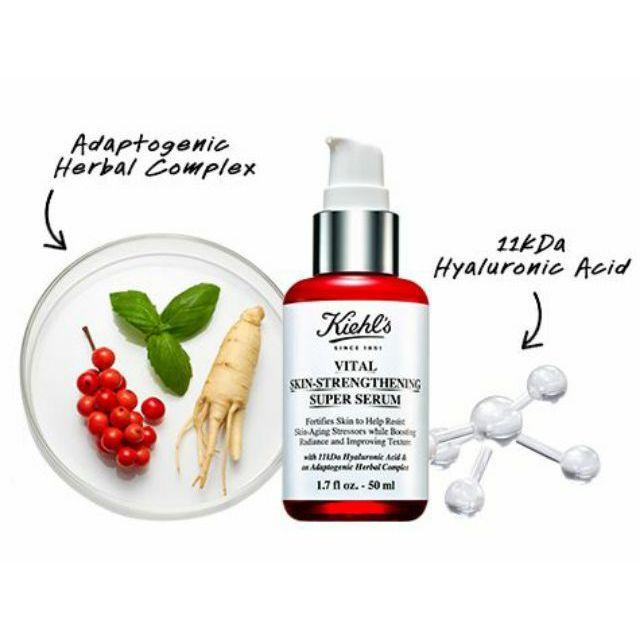 Tinh chất Kiehls Vital Skin Strengthening Super Serum - 50ml