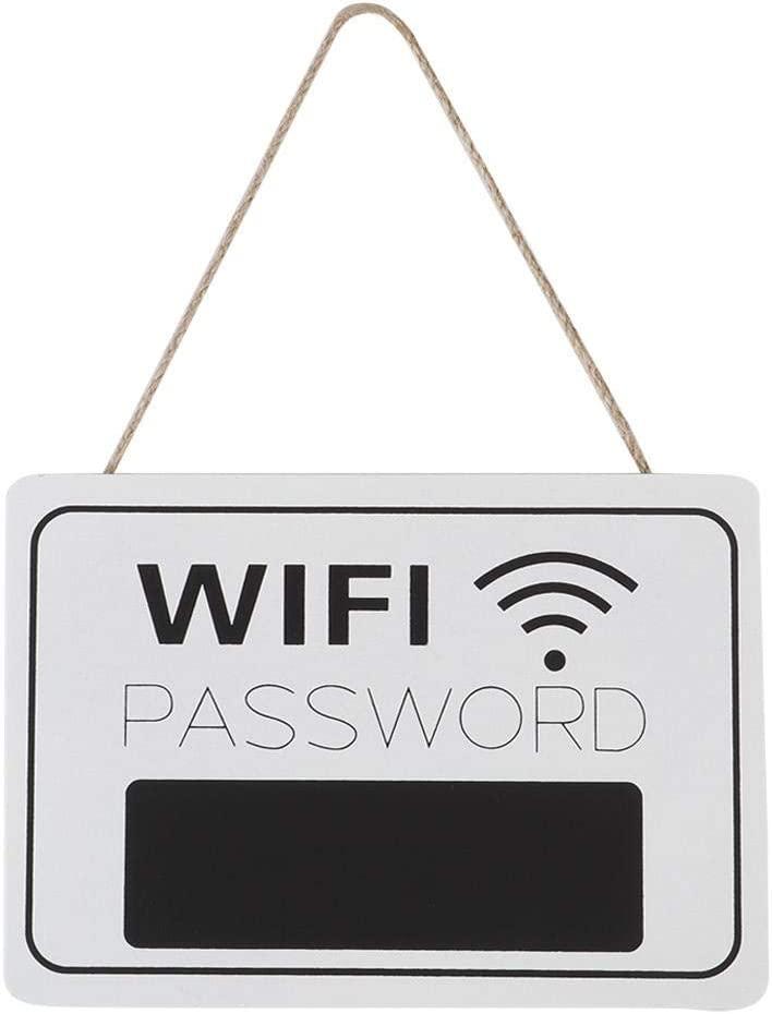 Mật khẩu WiFi Biểu đồ tường Treo tường Hiển thị bảng chỉ dẫn Bảng đen cho văn phòng Quán cà phê Nhà sách Quán bar Cửa hàng trang trí tiệc
