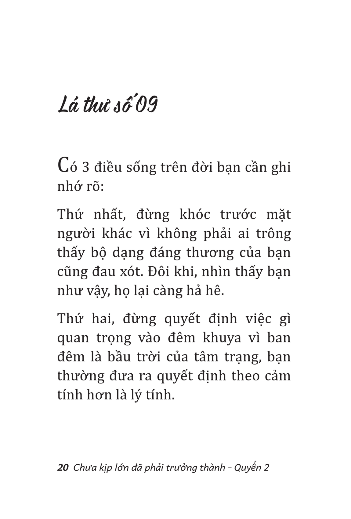 Chưa Kịp Lớn Đã Phải Trưởng Thành Quyển 2 - Phiên Bản Mùa Hè