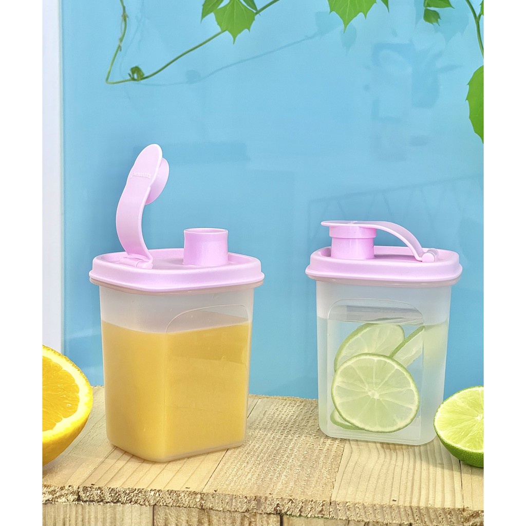 Bộ 2 Bình Nước Slim Line Pitcher 350ml Nhựa Nguyên Sinh An Toàn