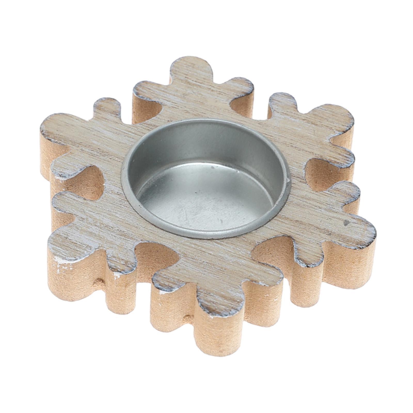 Candle Holder Candle Stand Crafts, Ornament, Candlestick Holder Decorative for Christmas Table Centerpiece Dinner