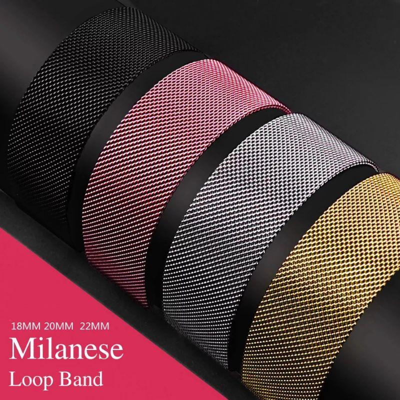 Dây Milanese thép 22mm dây Xiaomi Imilab KW66 và Imilab W12