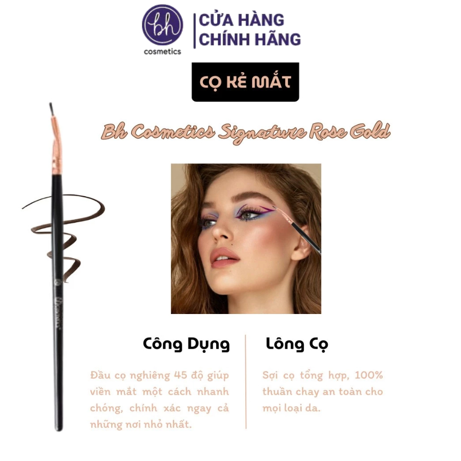 CỌ KẺ MẮT BH COSMETICS SIGNATURE ROSE 12