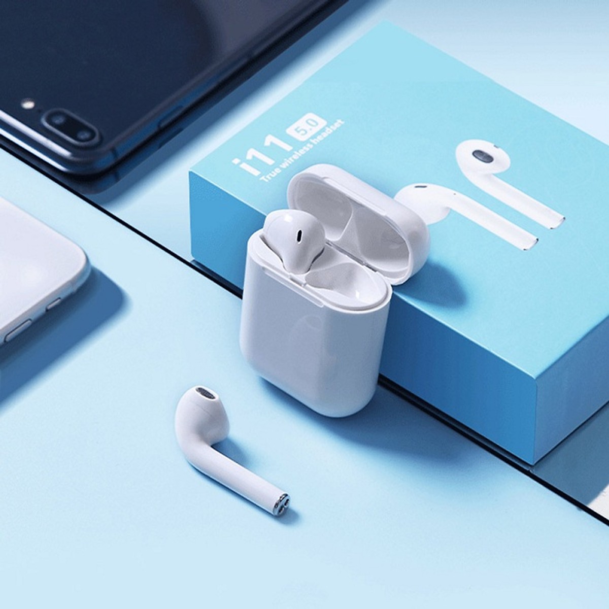 Tai Nghe Bluetooth I11 Tws Bluetooth 5.0 Stereo Super Bass