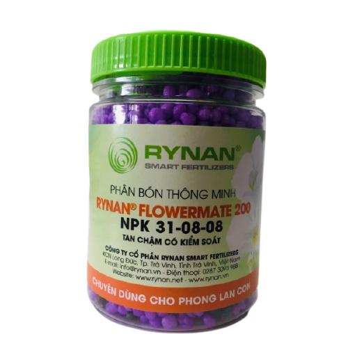 NPK 31-08-08 RYNAN FLOWERMATE 200 Phân tan chậm có kiểm soát chuyên dùng cho phong lan
