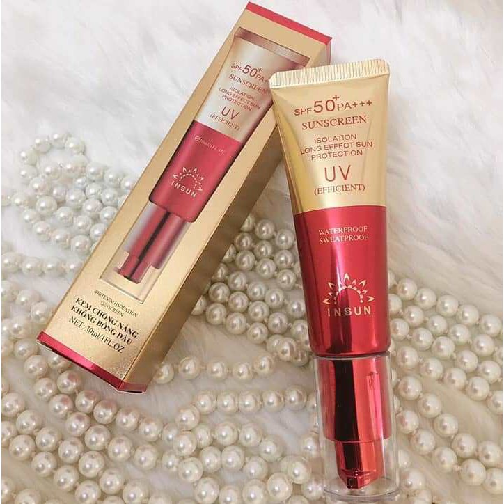 Kem chống nắng trắng da lâu trôi 30ml