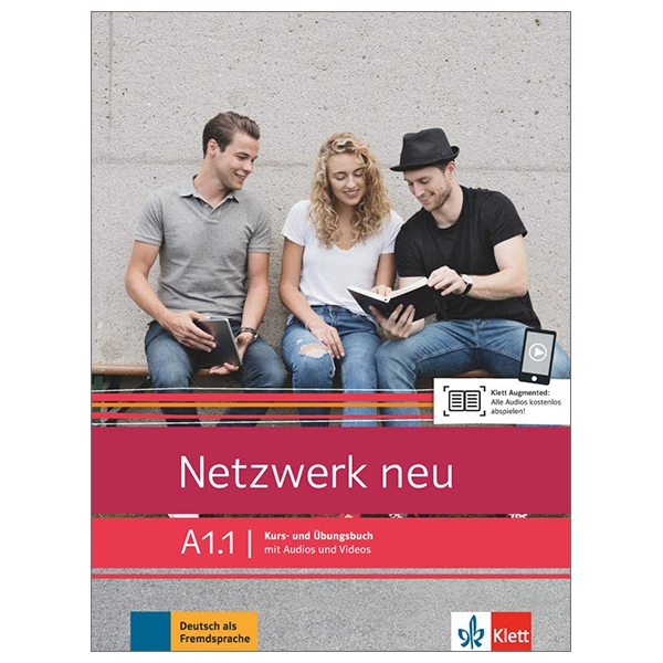 Netzwerk neu A1.1: Kurs- und Ubungsbuch mit Audios und Videos